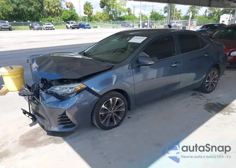 2017 Toyota Corolla Se z USA, uszkodzony, nr VIN 5YFBURHE3HP714028